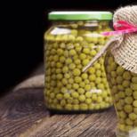 Preserving green peas at home