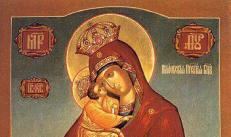 Akathist to the Most Holy Theotokos, in front of Her icon, called 