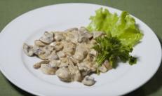 Recipes for porcini mushrooms with cream