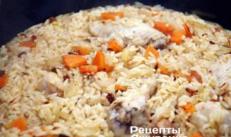 Poulet pilaf - les meilleures recettes